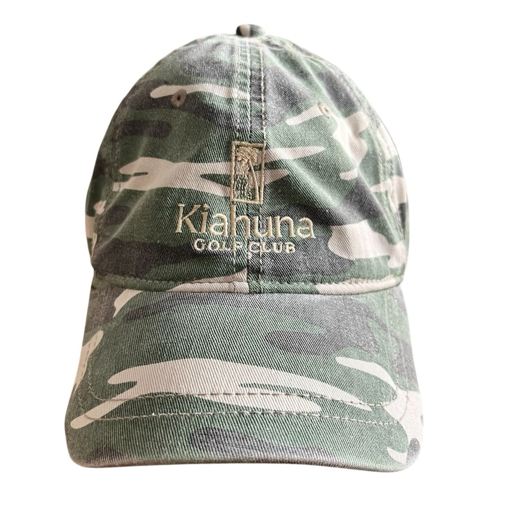 Kiahuna Golf Club Hat Cap Adult Snapback Camo Golf Embroidered American Needle